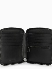 AllSaints Black Clymer Wallet - Image 4 of 6