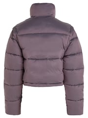 Calvin Klein Jeans Purple 2 In 1 Short Puffer Coat - Image 4 of 4