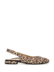 Vionic Lynda Leather Slingbacks Shoes - Image 1 of 6