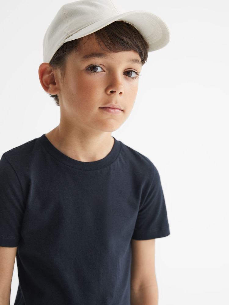 Reiss Multi Bless 3 Pack Junior Three Pack Of Crew-Neck T-Shirts - Image 6 of 7