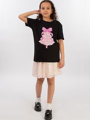 Brands In Christmas Tree Bow T-Shirt - صورة 2 من 4