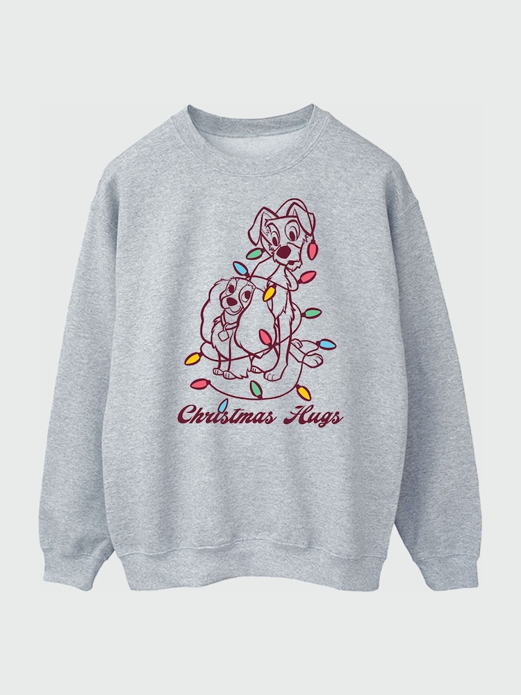 Brands In Disney & The Tramp Christmas Hugs Sweatshirt - Slika 3 od 3