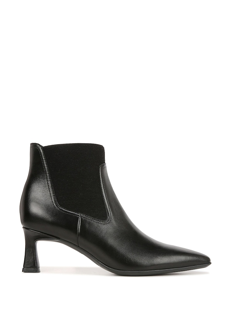 Naturalizer Daya Leather Ankle Black Boots - Image 1 of 7