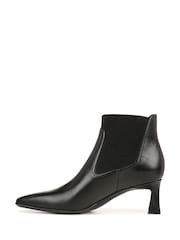 Naturalizer Daya Leather Ankle Black Boots - Image 3 of 7