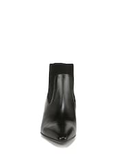 Naturalizer Daya Leather Ankle Black Boots - Image 4 of 7