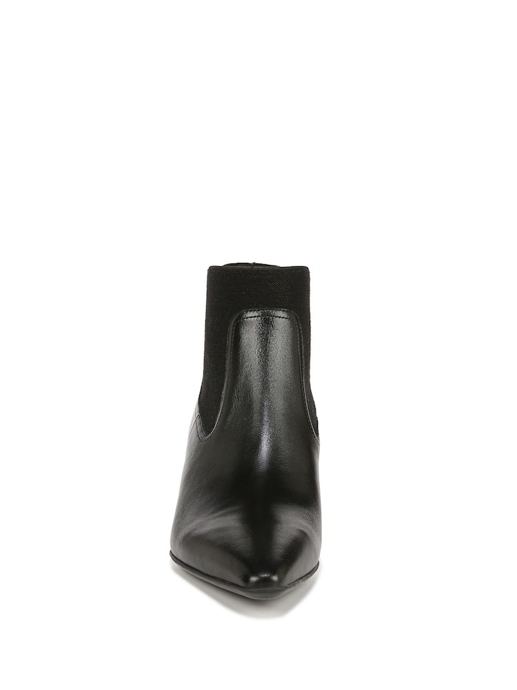 Naturalizer Daya Leather Ankle Black Boots - Image 4 of 7