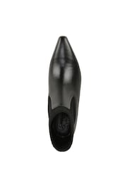 Naturalizer Daya Leather Ankle Black Boots - Image 6 of 7