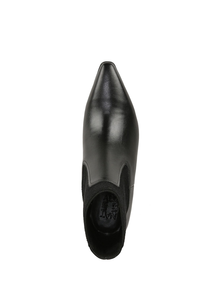 Naturalizer Daya Leather Ankle Black Boots - Image 6 of 7