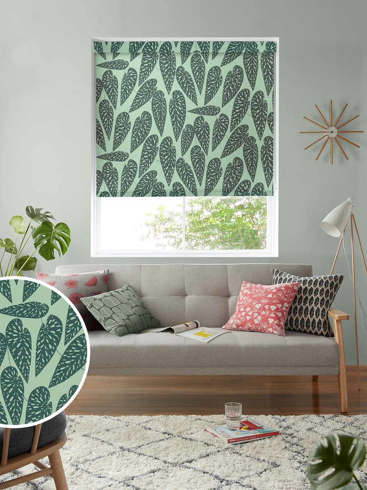 MissPrint Jungle Tropics Made to Measure Roller Blinds - Image 1 of 6