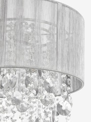 Grey Palazzo Easy Fit Pendant Lamp Shade - Image 3 of 5