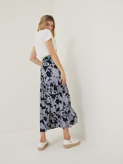 FatFace Blue Jayla Palace Floral Skirt - Image 2 of 4