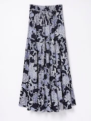 FatFace Blue Jayla Palace Floral Skirt - Image 4 of 4