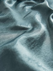 Green Long Length Satin Skirt - Image 5 of 5