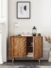 Dark Lloyd Mango Wood Small Sideboard - Image 2 of 2