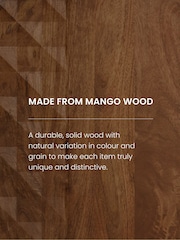 Dark Lloyd Mango Wood Small Sideboard - Image 4 of 10
