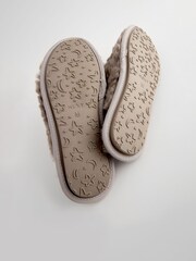 Chocolate Brown Faux Fur Mule Slippers - Image 6 of 7