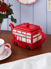 Cath Kidston Red London Bus Teapot - Image 1 of 4