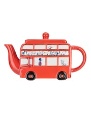 Cath Kidston Red London Bus Teapot - Image 2 of 4