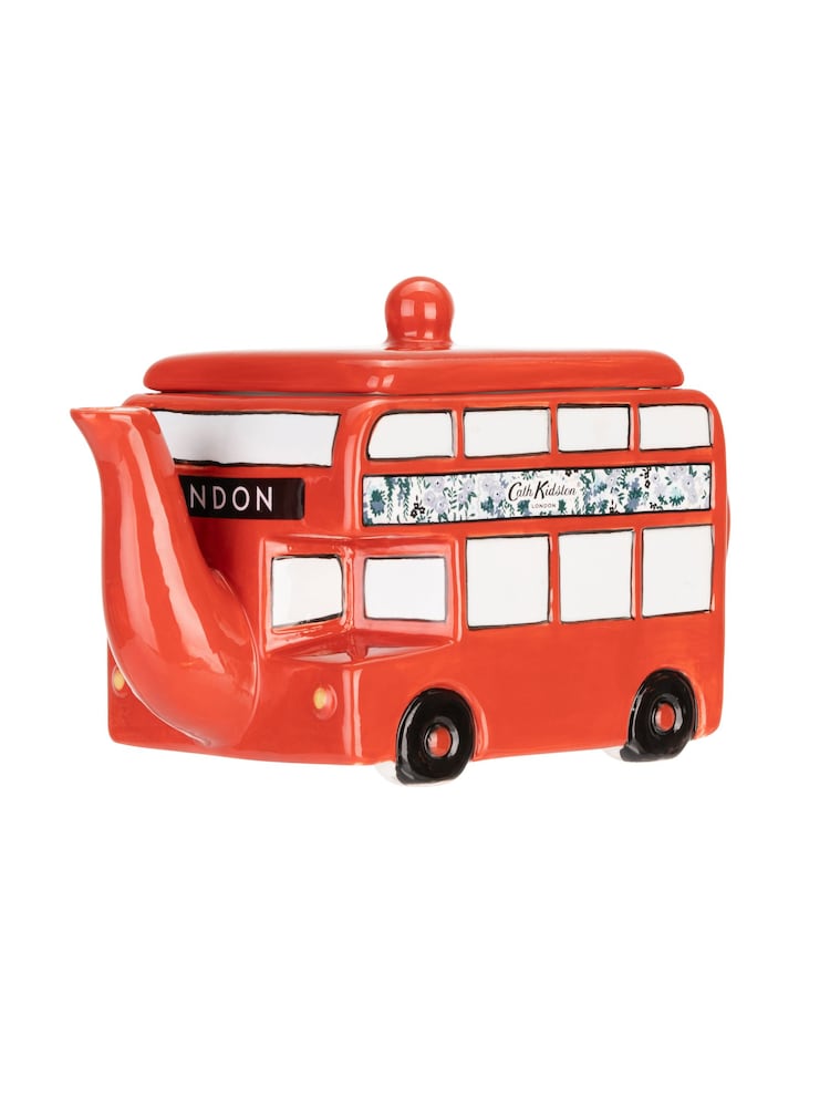 Cath Kidston Red London Bus Teapot - Image 4 of 4