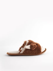 Brown Hamish The Highland Cow Mule Slippers - Image 4 of 7