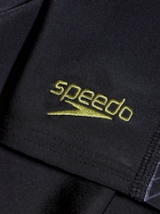 Speedo Black Boys HyperBoom Panel Jammer Swim Shorts - Image 5 of 5