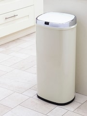 Morphy Richards Cream 50L Square Sensor Bin - Image 1 of 4