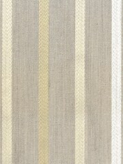 Laura Ashley Natural Garden Bamburgh Indoor Rattan Lounging Set with Luxford Stripe Off-White Cushions - Image 3 of 3