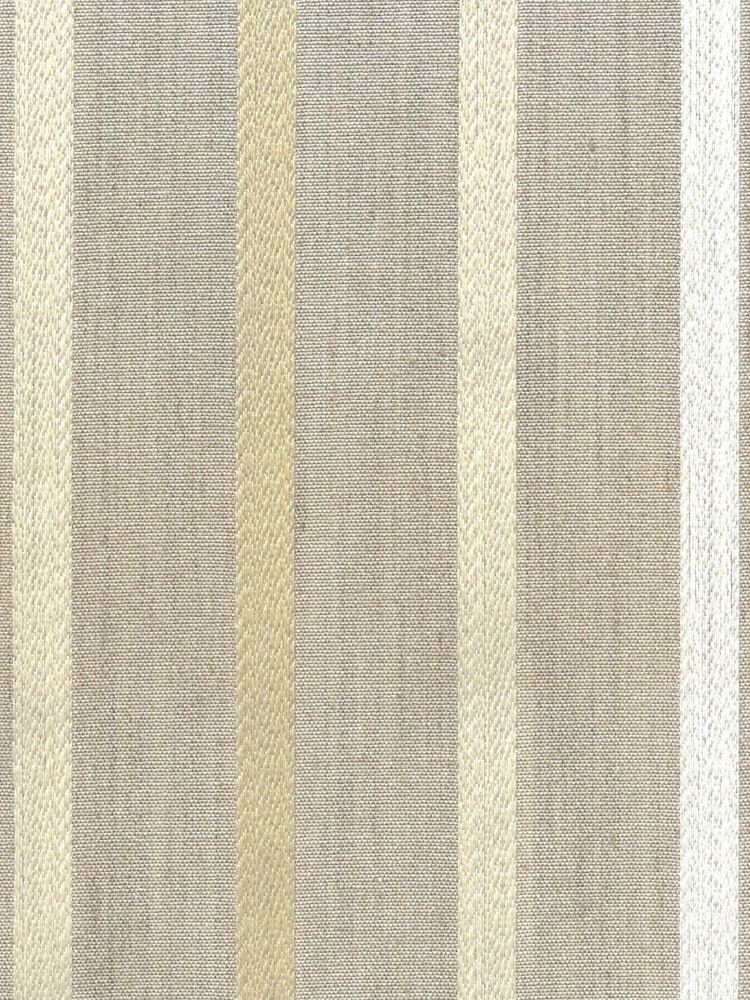 Laura Ashley Natural Garden Bamburgh Indoor Rattan Lounging Set with Luxford Stripe Off-White Cushions - Image 3 of 3