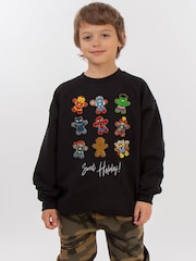 Rags & Rascals Marvel Gingerbread Avengers Sweatshirt - صورة 1 من 4