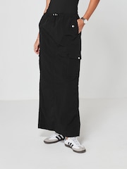 Black Cargo Midi Skirt - Image 3 of 7
