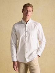 Joules Oxford White Long Sleeve Classic Fit Shirt - Image 2 of 10