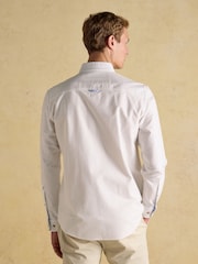 Joules Oxford White Long Sleeve Classic Fit Shirt - Image 3 of 10