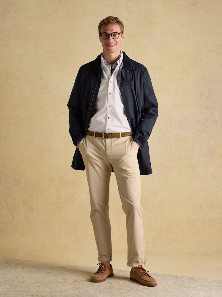 Joules Oxford White Long Sleeve Classic Fit Shirt - Image 7 of 10