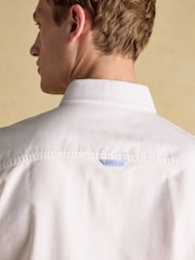 Joules Oxford White Long Sleeve Classic Fit Shirt - Image 9 of 10