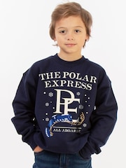 Rags & Rascals Polar Express All Aboard Christmas Sweat Top - Изображение 1 5