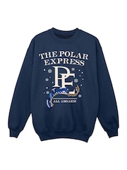 Rags & Rascals Polar Express All Aboard Christmas Sweat Top - Изображение 3 5