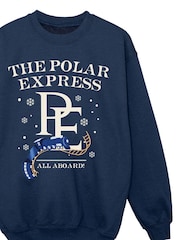 Rags & Rascals Polar Express All Aboard Christmas Sweat Top - Изображение 4 5