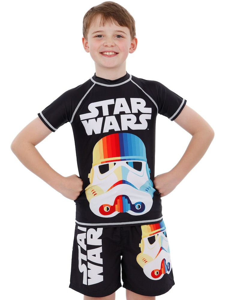 Character Black Star Wars Stormtrooper Swim Set - Image 2 of 3