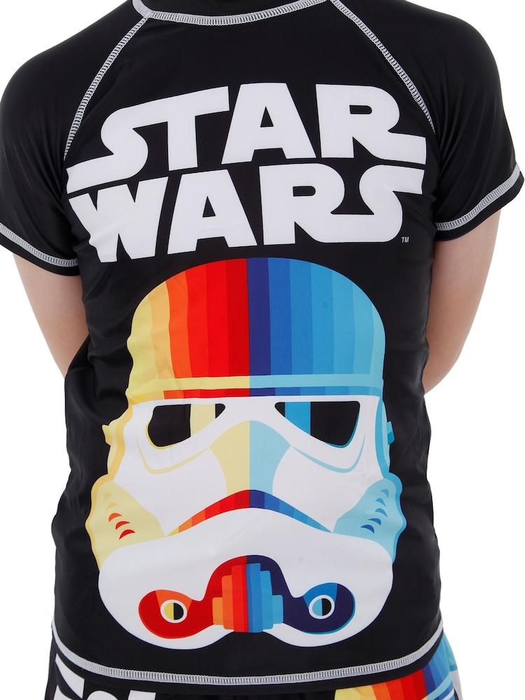 Maglietta Star Wars Uomo – Trooper Surf, Cotone 90%, Girocollo, Ufficiale