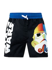 Character Black Star Wars Stormtrooper Swim Set - Image 7 of 9