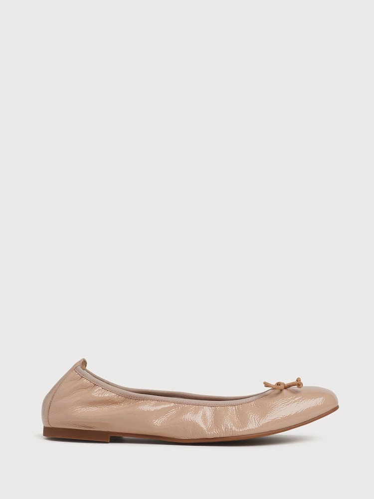 LK Bennett Brown Trilly Ballerina Pumps - Image 1 of 4