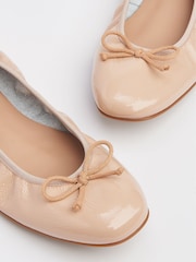 LK Bennett Brown Trilly Ballerina Pumps - Image 4 of 4