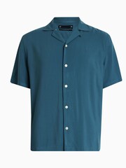 AllSaints Blue Venice Shirt - Image 5 of 5