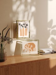 Umbra Mat Brass Prisma PD Photo Frame - Image 1 of 5