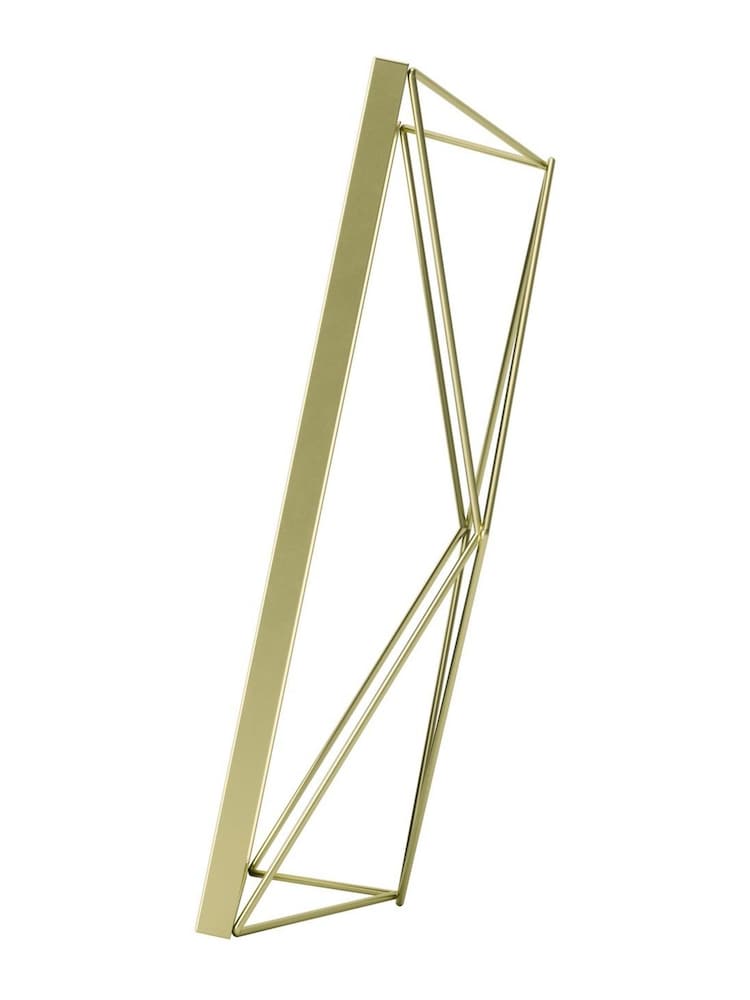 Umbra Mat Brass Prisma PD Photo Frame - Image 5 of 5 Umbra Mat Brass Prisma PD Photo Frame - Image 5 of 5