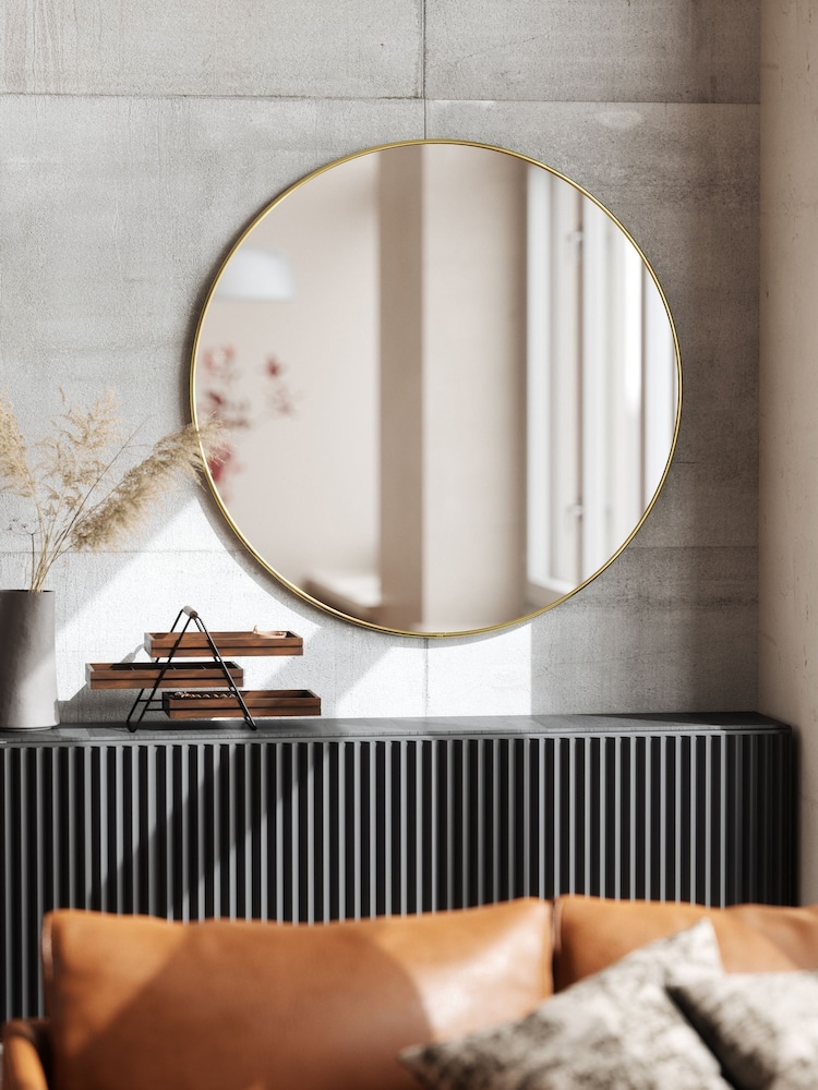 Umbra Brass Hubba Mirror - Image 1 of 4