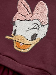 Purple Daisy Duck Disney Sequin Party Dress (3mths-7yrs) - Image 7 of 7