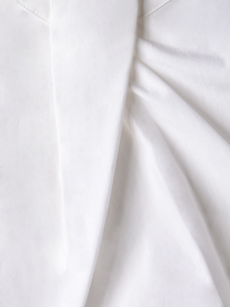 Ro&Zo Cotton Twist Neck Sleeveless White Top - Image 7 of 7