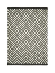 Grey Geo Diamond Rug - Image 5 of 5