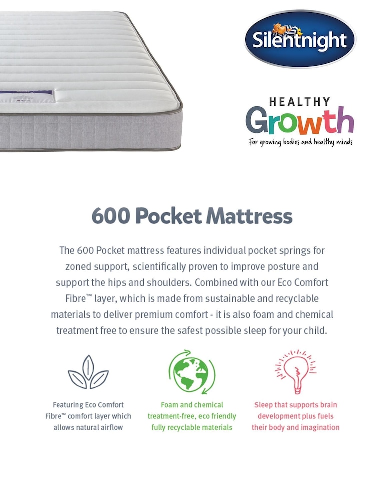 Silentnight Healthy Growth Imagine Pocket Mattress - Image 5 of 5